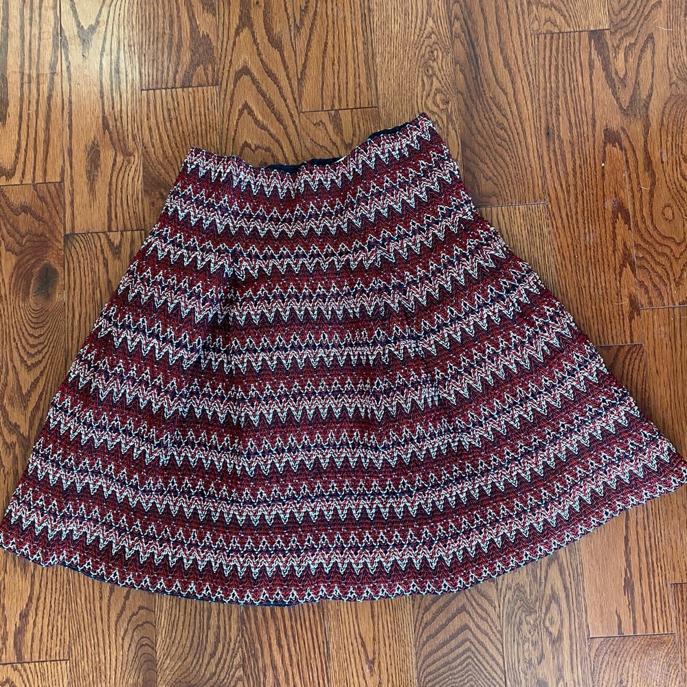 H&M bandage skater skirt size S